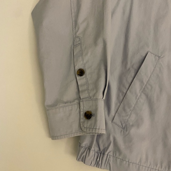 Authentic Beautiful Mens Brooks Brothers 346 bomber jacket zip up blue Large L - Picture 8 of 14